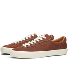 Last Resort AB Men's Suede 01 Low Sneakers in Choc Brown/White