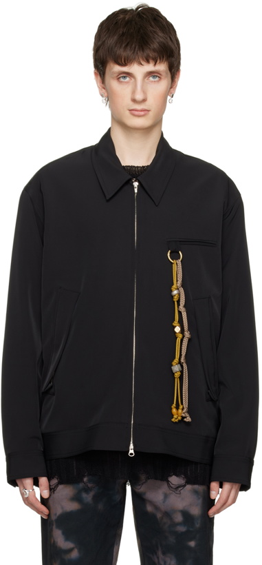 Photo: Song for the Mute Black Coach Jacket