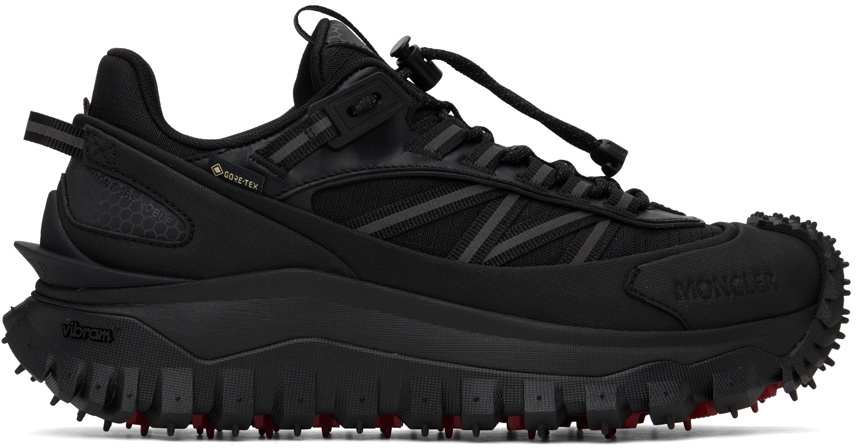 スニーカー MONCLER BLACK FABRIC TRAILGRIP GTX SNEAKERS Moncler Trailgrip GTX Sneakers | Black | FARFETCH