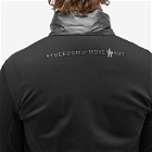 Moncler Grenoble Men's Tech Nylon Zip Jacket in Black