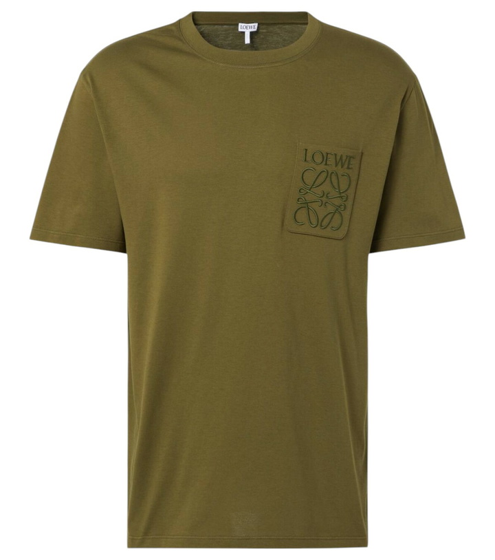 Photo: Loewe Anagram cotton jersey T-shirt