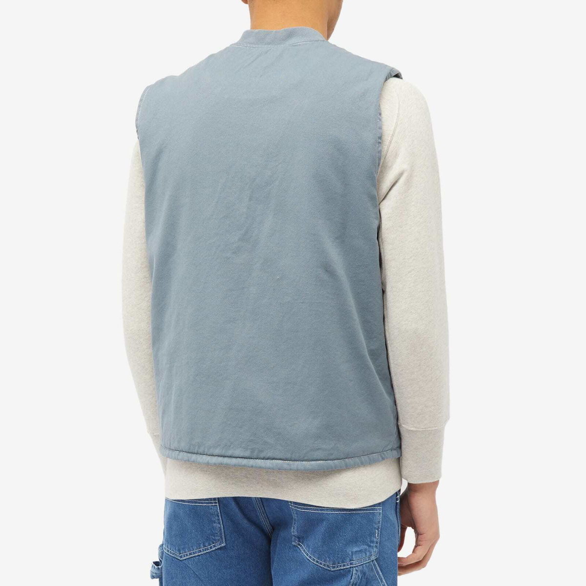 Stan Ray Men's Works Vest in Battle Grey Duck