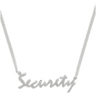 Perks and Mini Silver Security Necklace