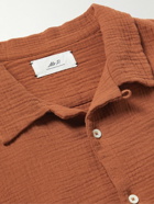 Mr P. - Cotton-Muslin Shirt - Orange