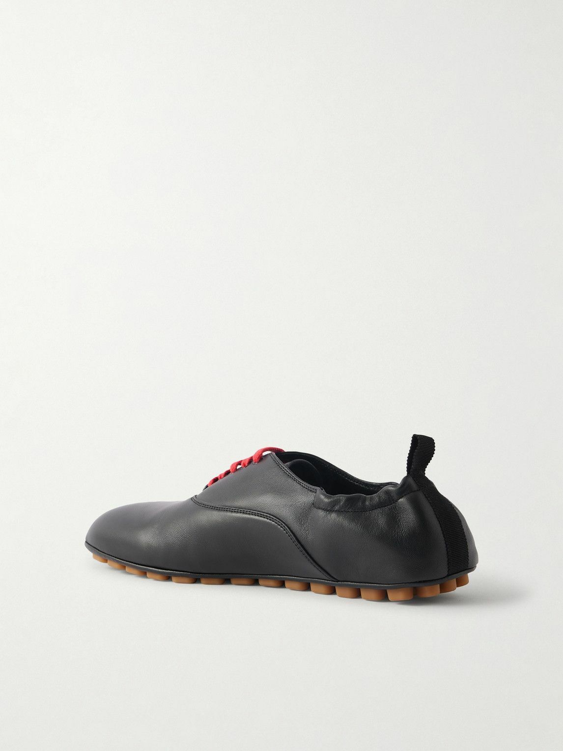 Valentino Garavani - Rythmika Derby Leather Sneakers - Black