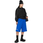 Balenciaga Black Cropped Zip-Up Hoodie