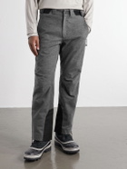 SEASE - Indren Layered Cashmere Padded Ski Pants - Gray