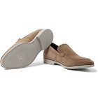 Canali - Suede Loafers - Men - Light brown