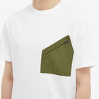 Maharishi Men's Flight Pocket T-Shirt in White