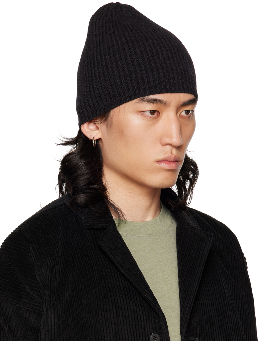Jan-Jan Van Essche Black 5 Beanie