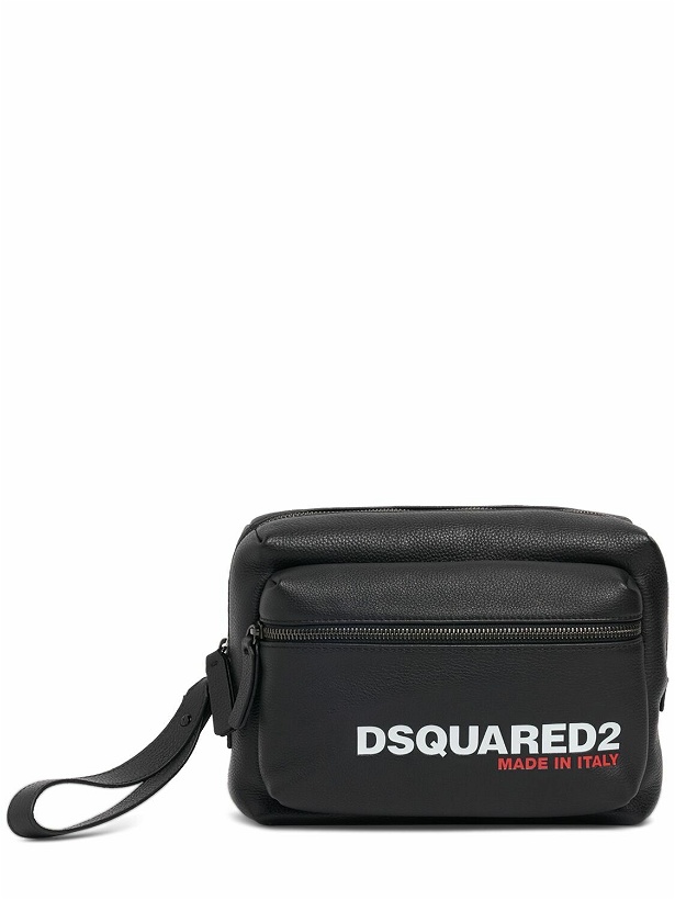Photo: DSQUARED2 - Logo Leather Clutch