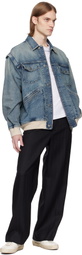 Golden Goose Blue Washed Denim Jacket