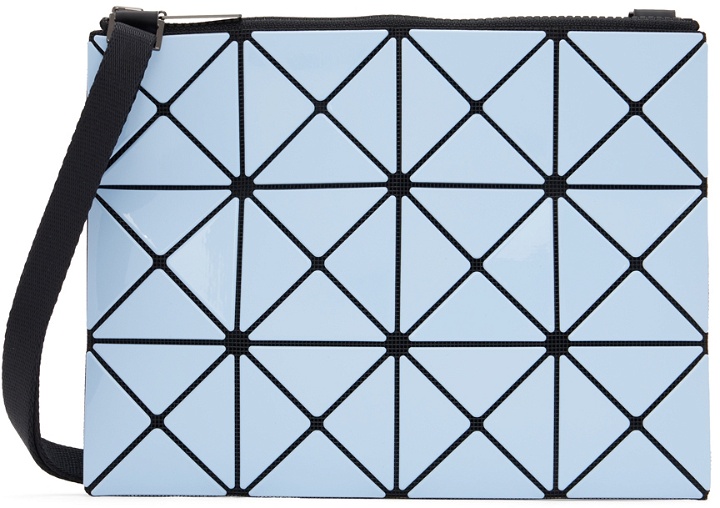 Photo: BAO BAO ISSEY MIYAKE Blue & Gray Double Color Lucent Bag
