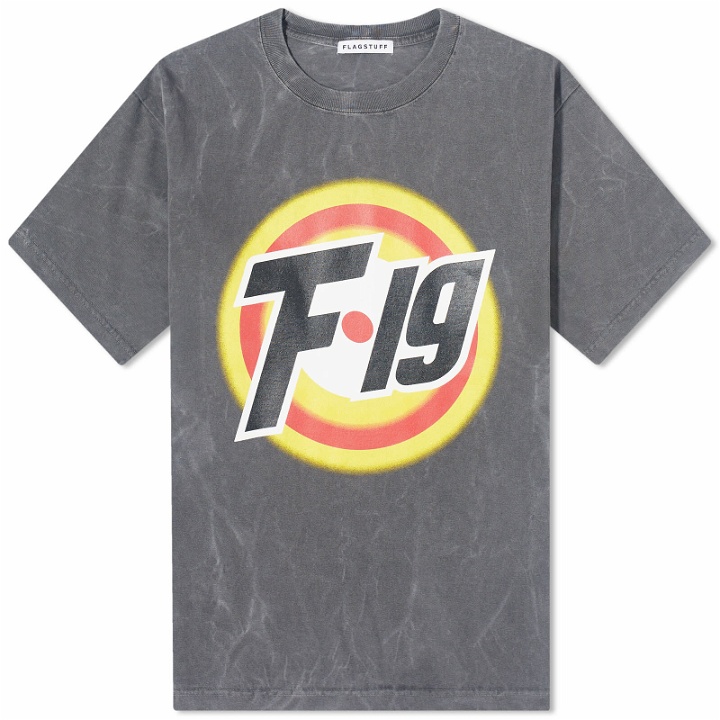 Photo: Flagstuff Men's F-LG Logo T-Shirt in Black