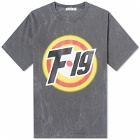 Flagstuff Men's F-LG Logo T-Shirt in Black