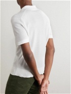 PURDEY - Slim-Fit Cotton Polo Shirt - Neutrals