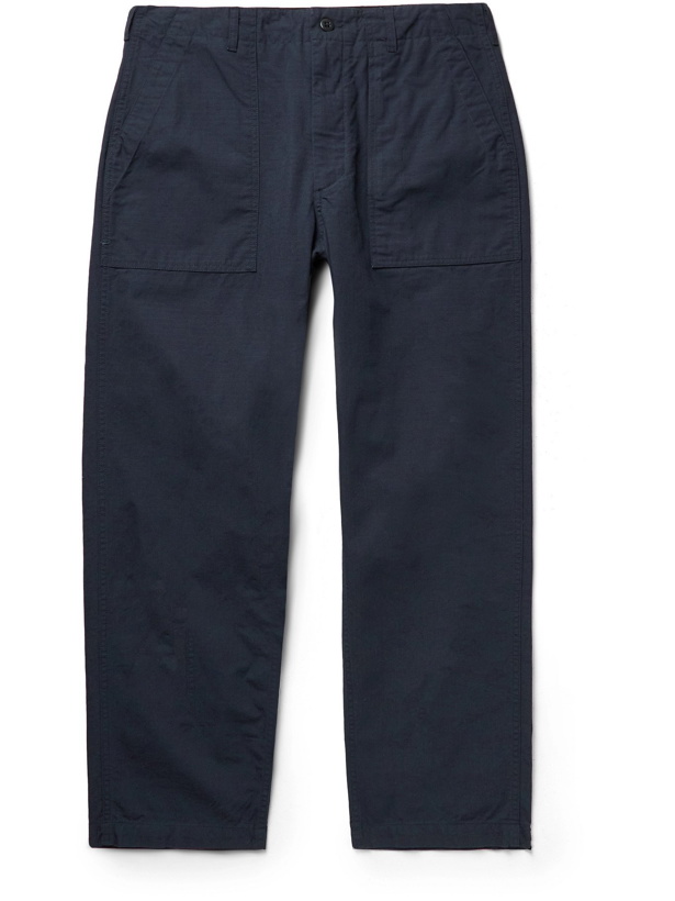 Photo: ENGINEERED GARMENTS - Fatigue Cotton-Ripstop Trousers - Blue - L