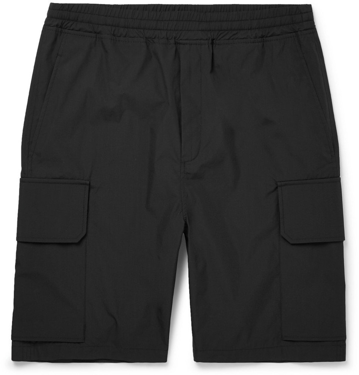 Photo: Neil Barrett - Cotton-Blend Cargo Shorts - Men - Black