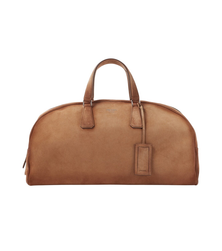 Photo: Prada Suede duffel bag