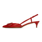 Valentino Red Valentino Garavani VLogo Slingback Heels