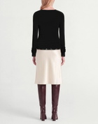 Laneus Womens Sweater in Black