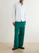 Aimé Leon Dore - Logo-Embroidered Shell Track Pants - Green