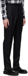 Officine Générale Black Drew Trousers