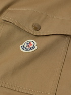 Moncler - Cotton-Blend Gabardine Jacket - Brown