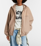 Acne Studios Logo cotton poplin jacket