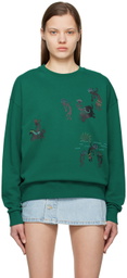 Andersson Bell Green Sun Dance Sweatshirt
