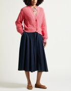 Laneus Womens Cardigan in Pink