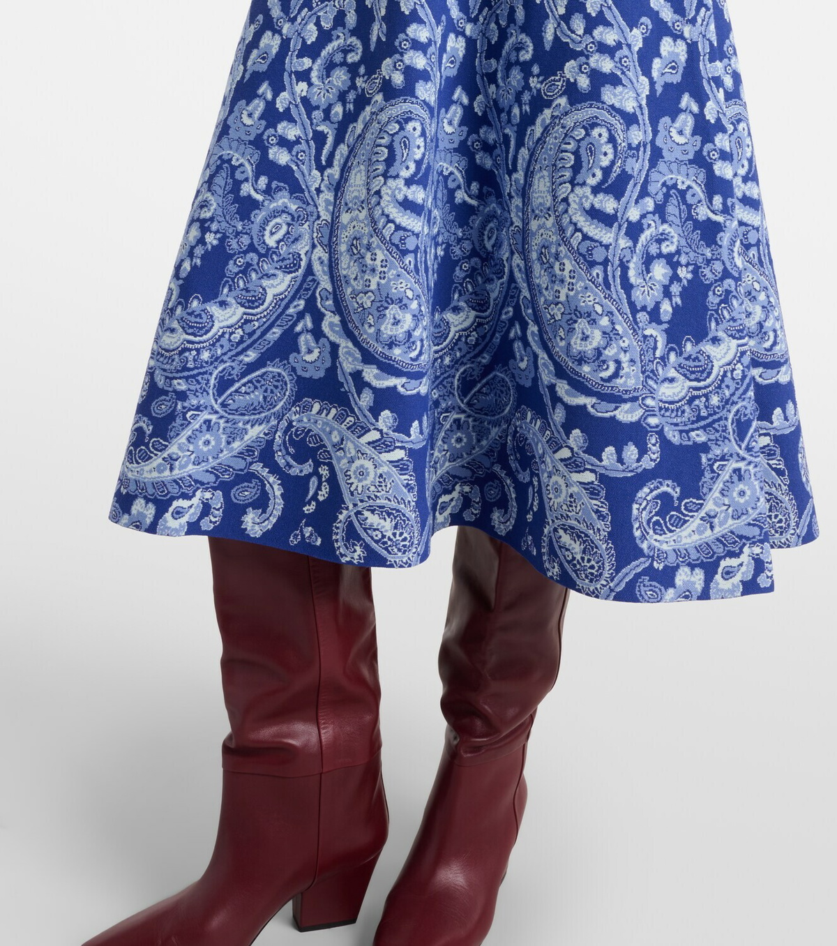 Etro Knitted midi dress