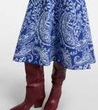 Etro Knitted midi dress