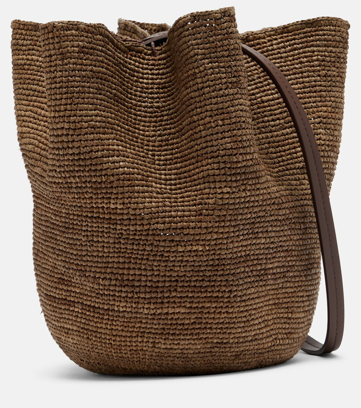 Ruslan Baginskiy HatBag raffia shoulder bag