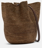 Ruslan Baginskiy HatBag raffia shoulder bag