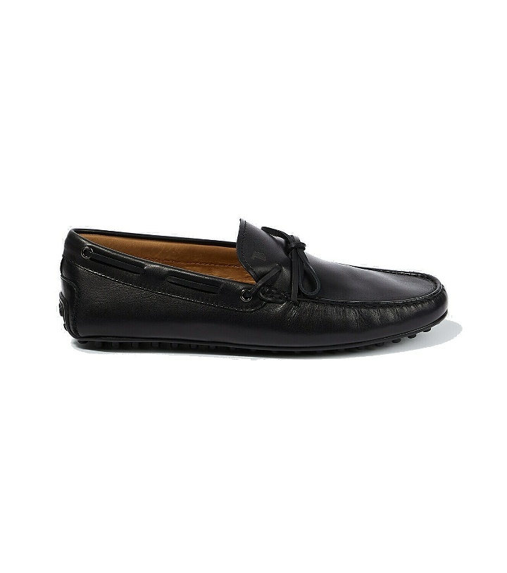 Photo: Tod's City Gommino leather driving shoes