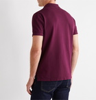 TOM FORD - Slim-Fit Cotton-Piqué Polo Shirt - Burgundy