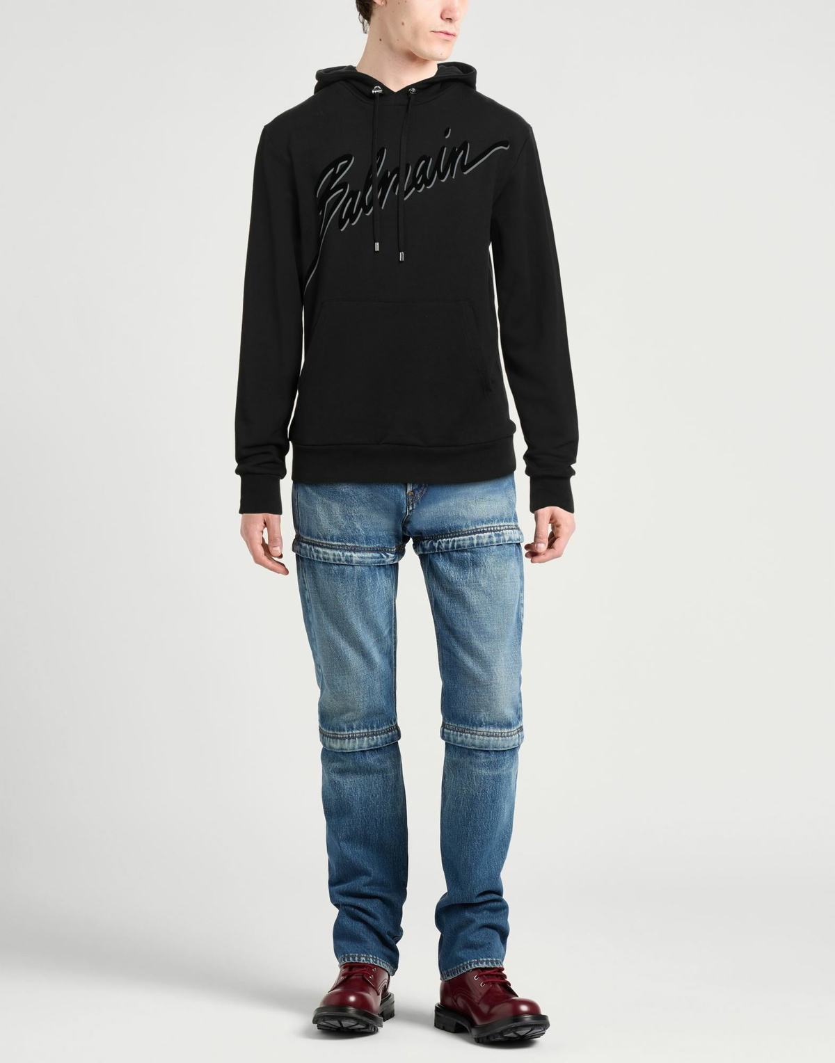 Balmain Mens Sweatshirt in Black
