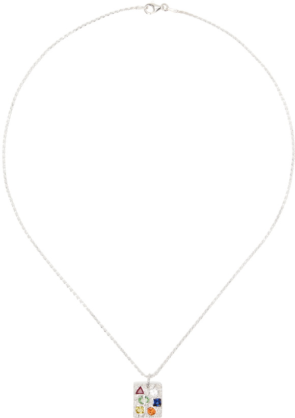 Photo: Bleue Burnham Silver Cottage Rose Garden Pendant Necklace