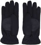 Loro Piana Navy Ashford Gloves