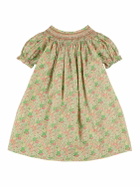 BONPOINT Printed Puff Sleeve Cotton Dress