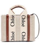 Chloé Woody Small canvas tote