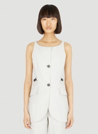Durazzi Milano Tailored Sleeveless Top