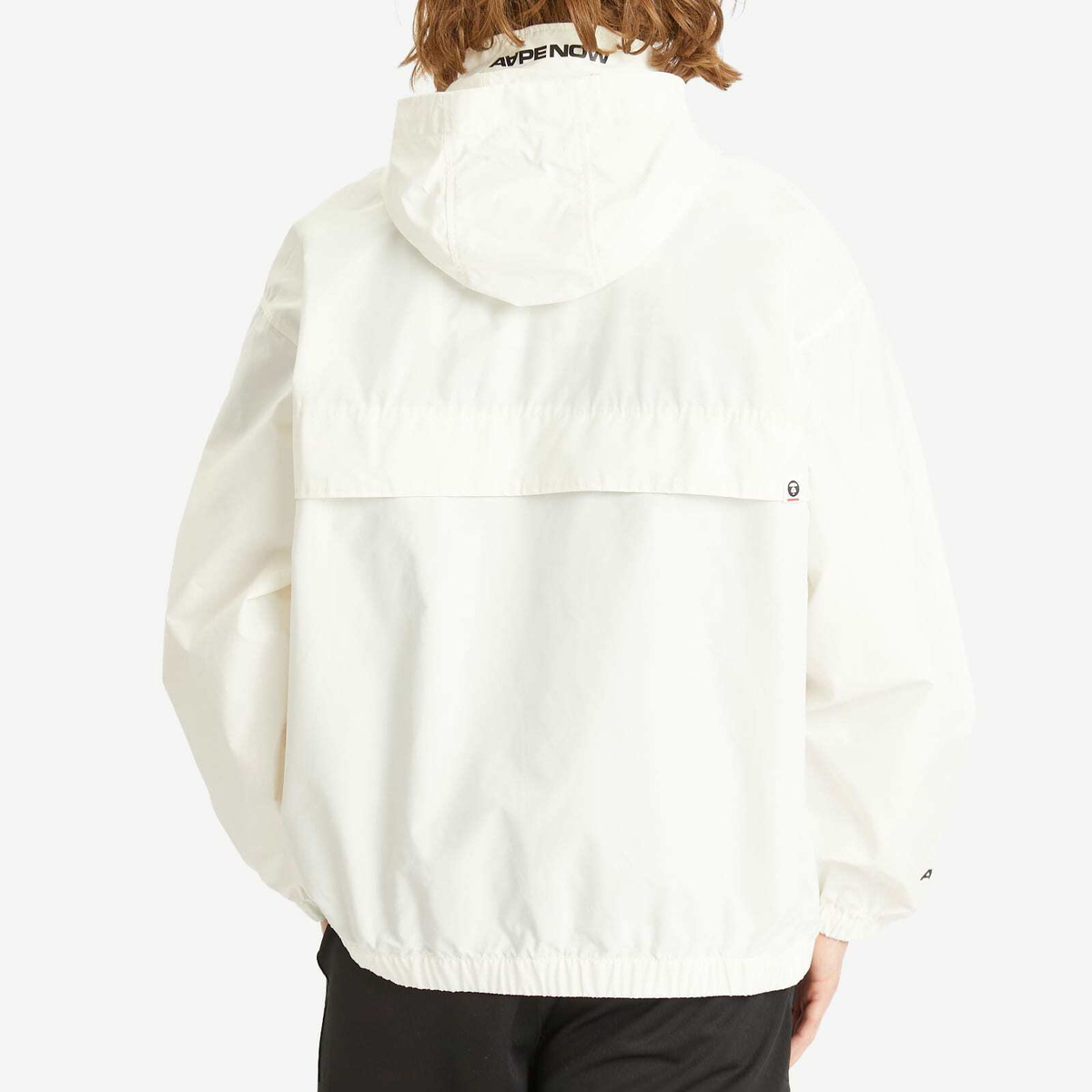 Men's AAPE Now Anorak Jacket in Ivory AAPE by A Bathing Ape