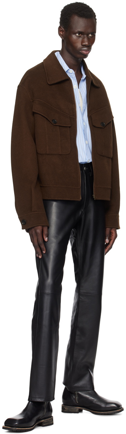 CMMN SWDN Brown Isla Jacket