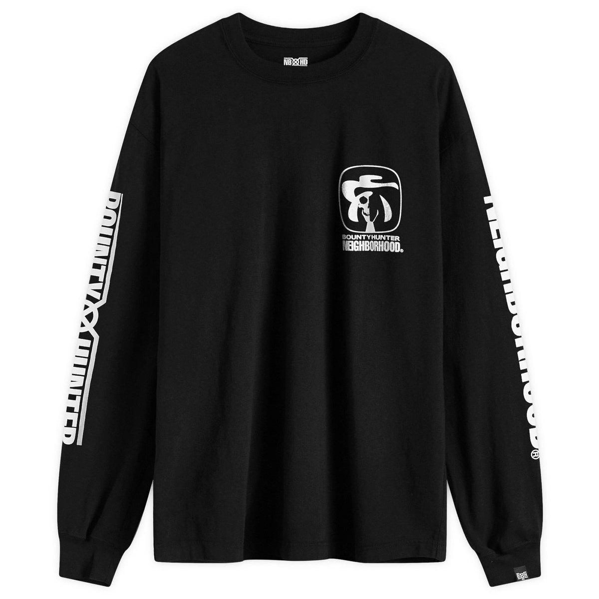 Neighborhood X Pendleton Long Sleeve T-Shirt in Black