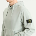 Stone Island Men's Garment Dyed Hoodie in Sage