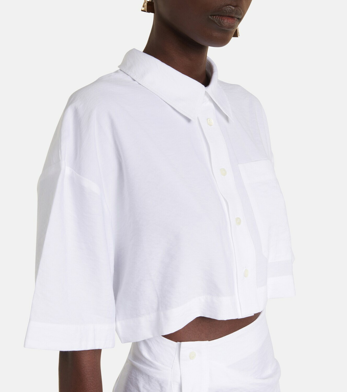 Jacquemus - La Robe Arles cutout minidress