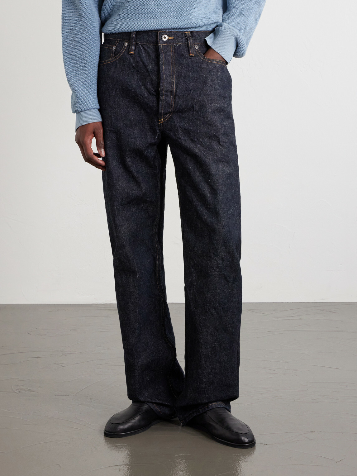 3sixteen - RS-100xk Relaxed Straight Jeans - Blue