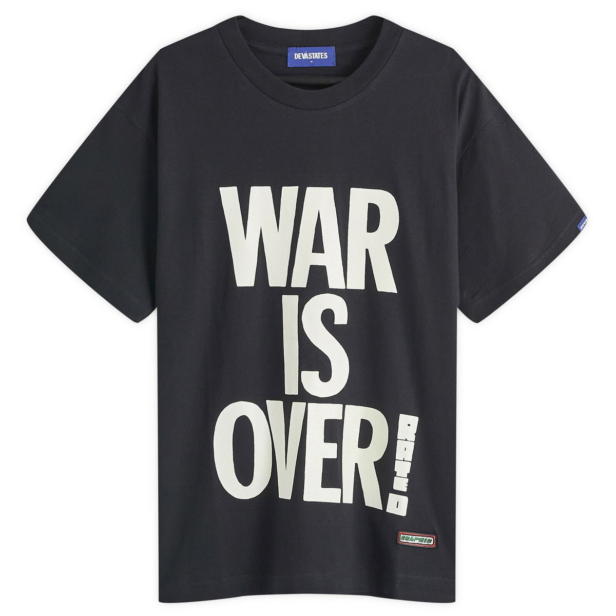Deva States Men's Overrated T-Shirt in Black